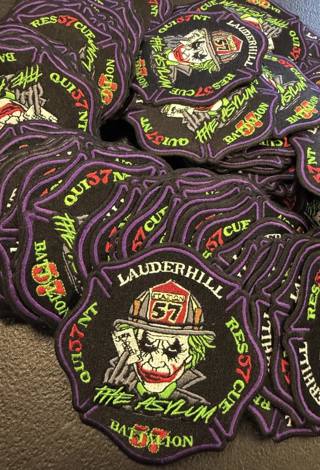 Lauderhill Station 57 The Asylum embroidered patches